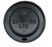 Picture of 12/16oz Compostable Sip Thru Lid Black