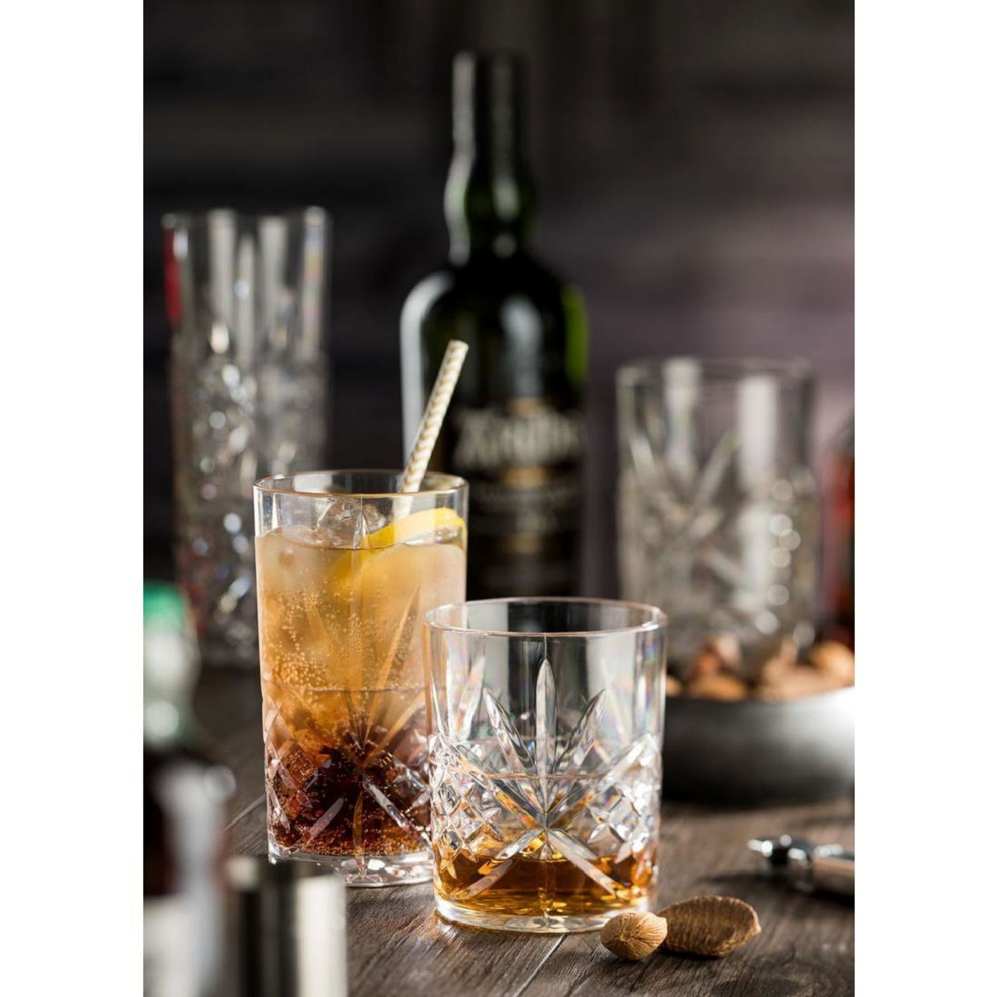Picture of Utopia Symphony Stacking Double Old Fashioned Glasses 320ml (12 Pack)
