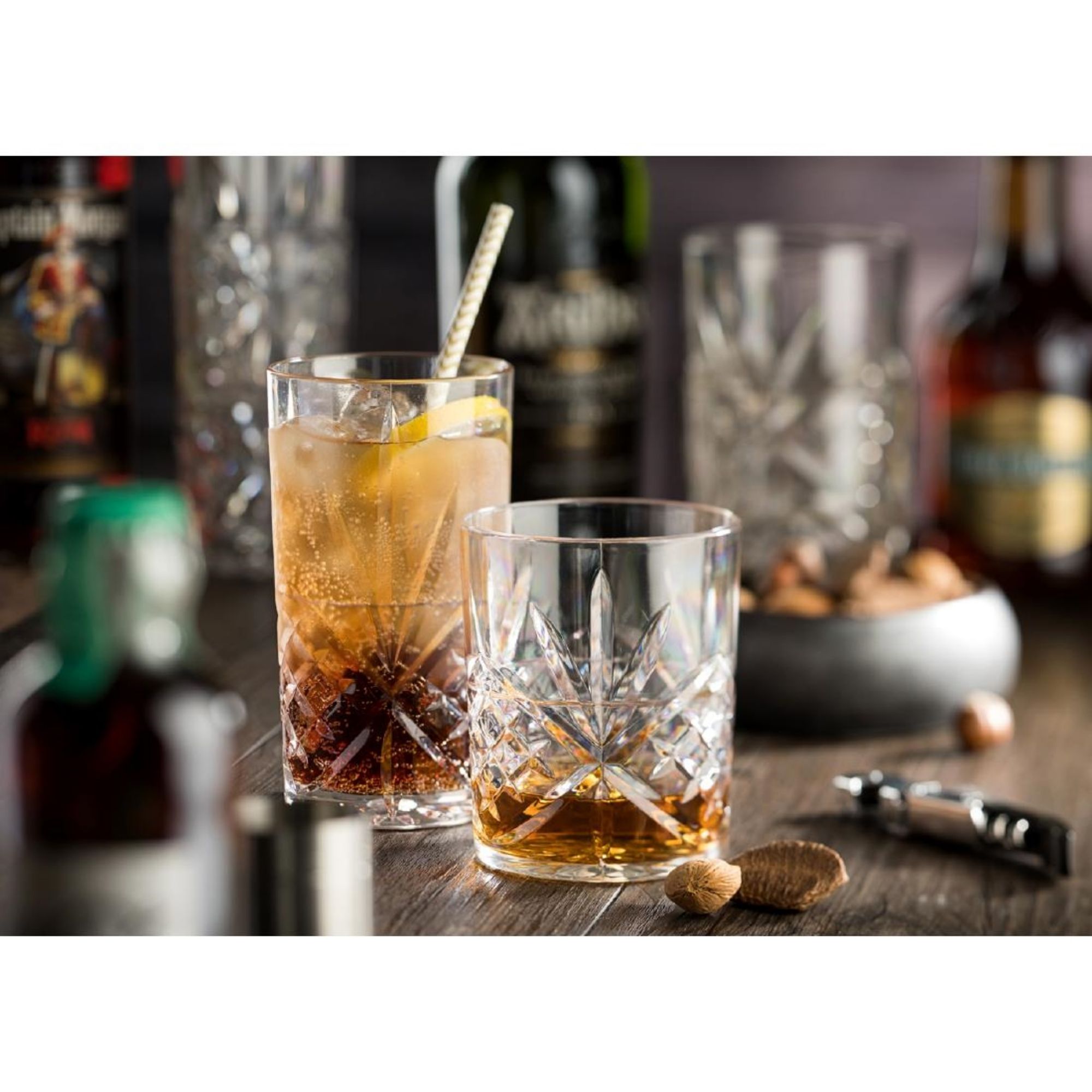 Picture of Utopia Symphony Stacking Double Old Fashioned Glasses 320ml (12 Pack)