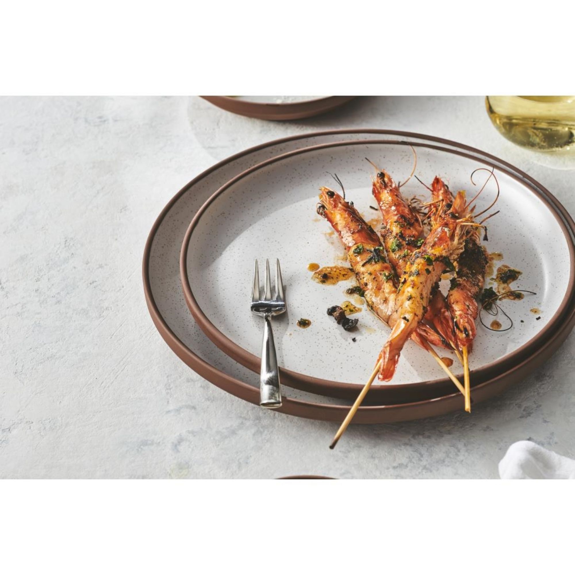 Picture of Maham Studio Spice Sea Salt Deep Plates 220x40mm 852ml (12 Pack)(Direct Pack)