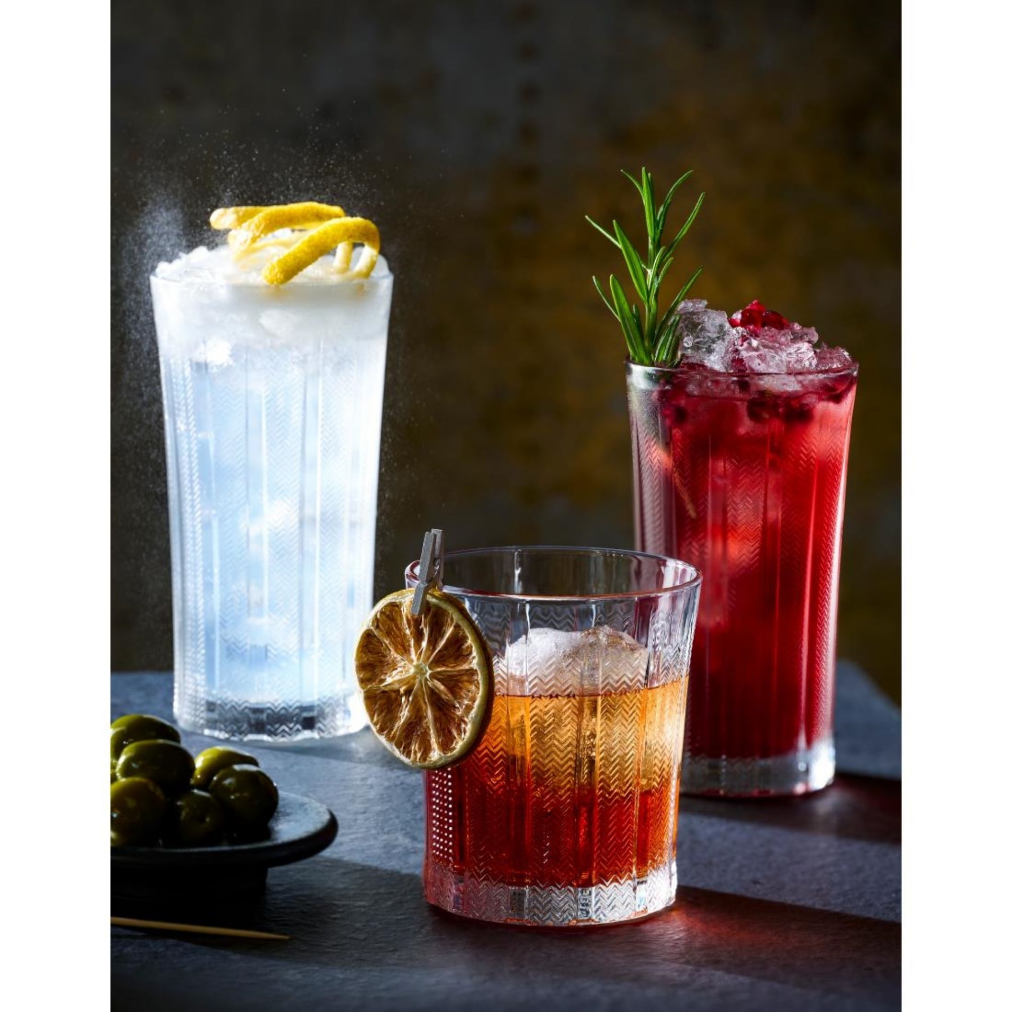 Picture of Onis Mosaic Cooler Glasses 470ml (6 Pack)
