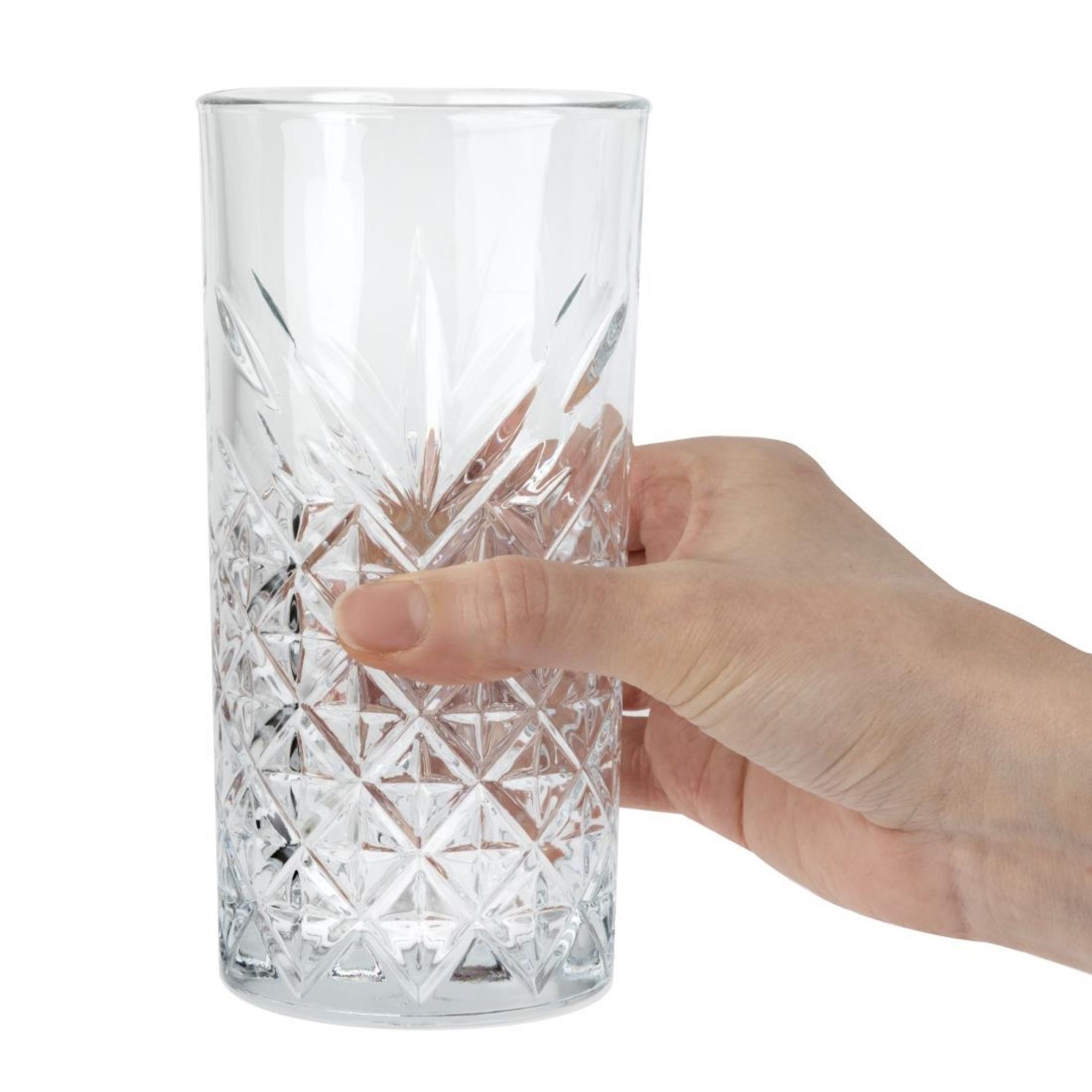 Picture of Pasabahce Timeless Vintage Long Drink Glasses 450ml (24 Pack)