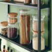 Picture of Luminarc Pure Spaghetti Jars with Glasses Lids 2Ltr (6 Pack)