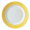 Picture of Arcoroc Brush Plates Yellow 235mm (24 Pack)