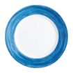 Picture of Arcoroc Brush Plates Blue Jean 252mm (12 Pack)