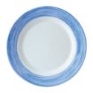 Picture of Arcoroc Brush Dessert Plates Blue 195mm (24 Pack)