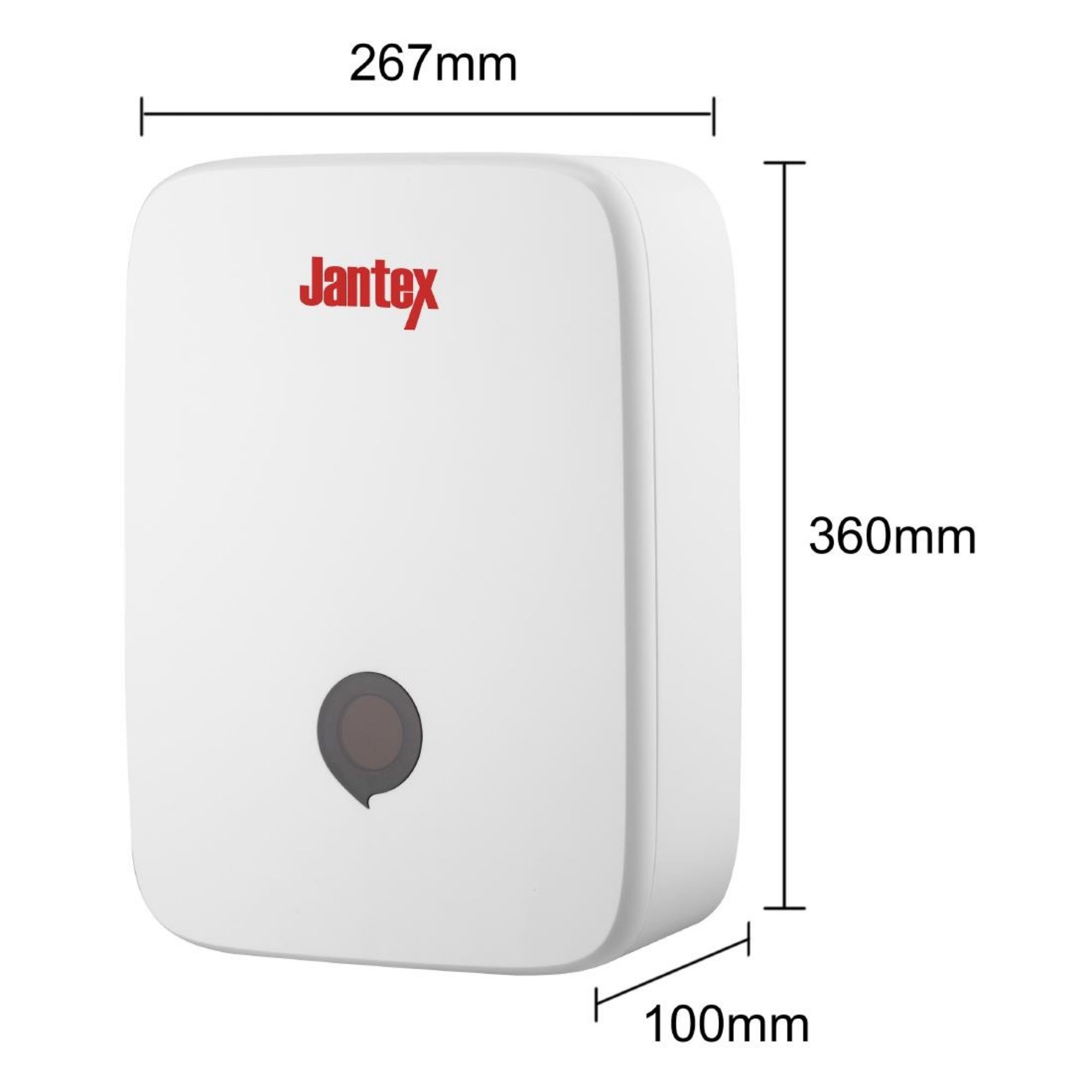 Picture of Jantex Hand Towel Dispenser Large White