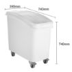 Picture of Vogue Ingredient Bin with Scoop 102Ltr