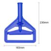 Picture of Jantex Connect Wide Kentucky Mop Head Clip Blue
