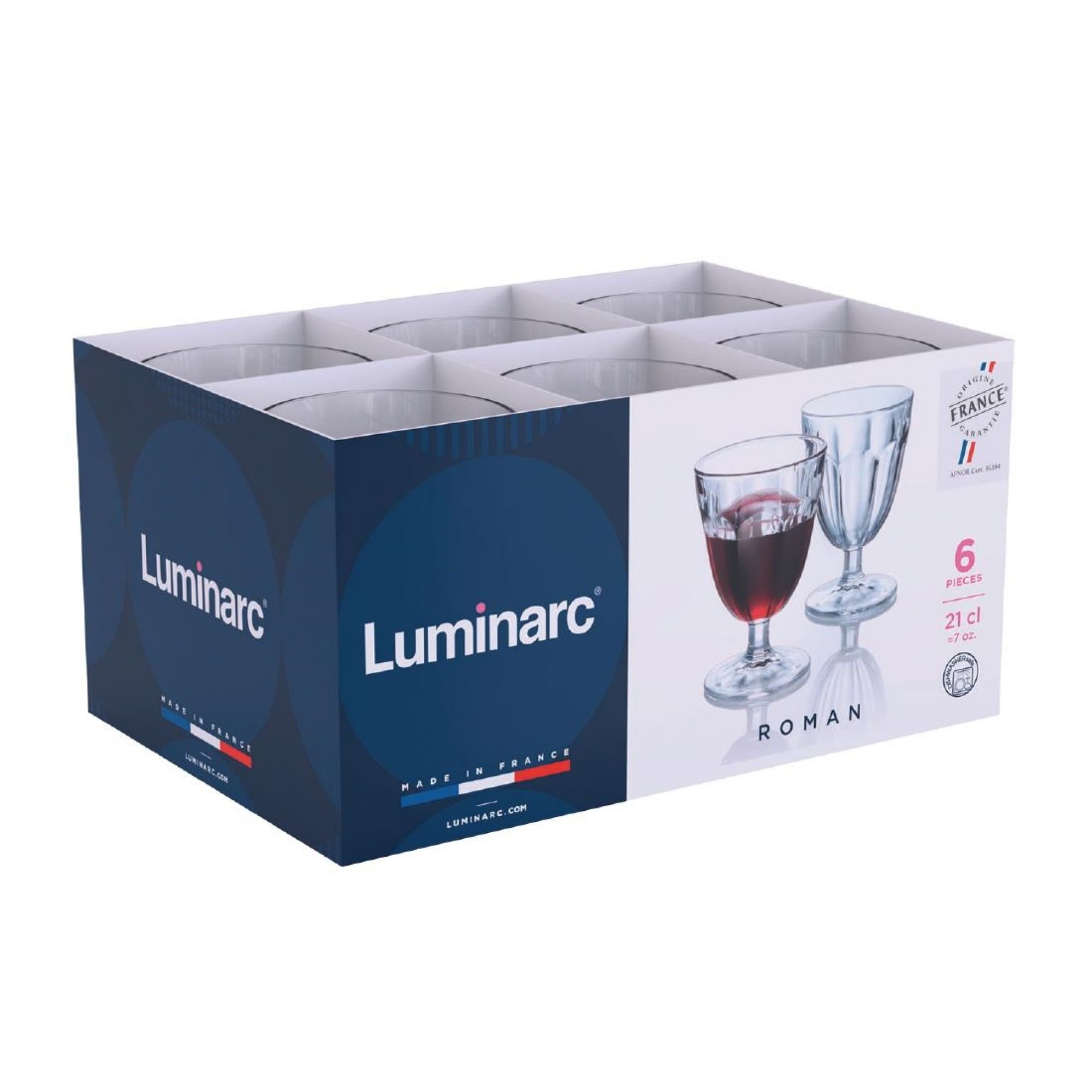 Picture of Luminarc Roman Wine/Cocktail Glasses 210ml (24 Pack)
