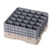 Picture of Cambro Camrack Beige 25 Compartments Max Glass Height 196mm
