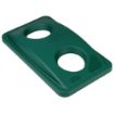 Picture of Rubbermaid Bottle Green Lid for Slim Jim Bin