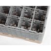 Picture of Cambro Camrack Beige 16 Compartments Max Glass Height 257mm
