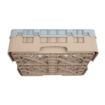 Picture of Cambro Camrack Beige 16 Compartments Max Glass Height 92mm
