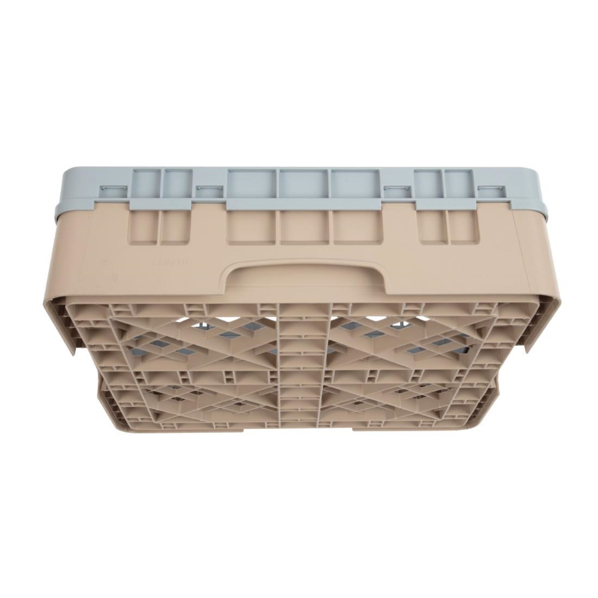 Picture of Cambro Camrack Beige 16 Compartments Max Glass Height 92mm