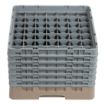 Picture of Cambro Camrack Beige 49 Compartments Max Glass Height 298mm