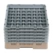 Picture of Cambro Camrack Beige 49 Compartments Max Glass Height 257mm