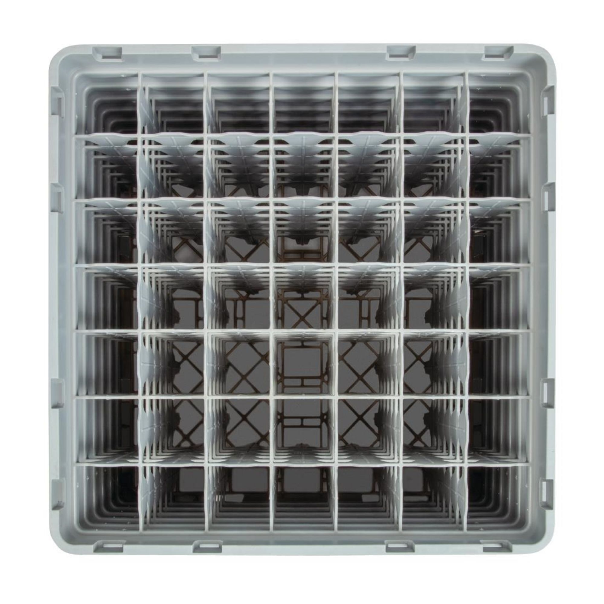 Picture of Cambro Camrack Beige 49 Compartments Max Glass Height 298mm