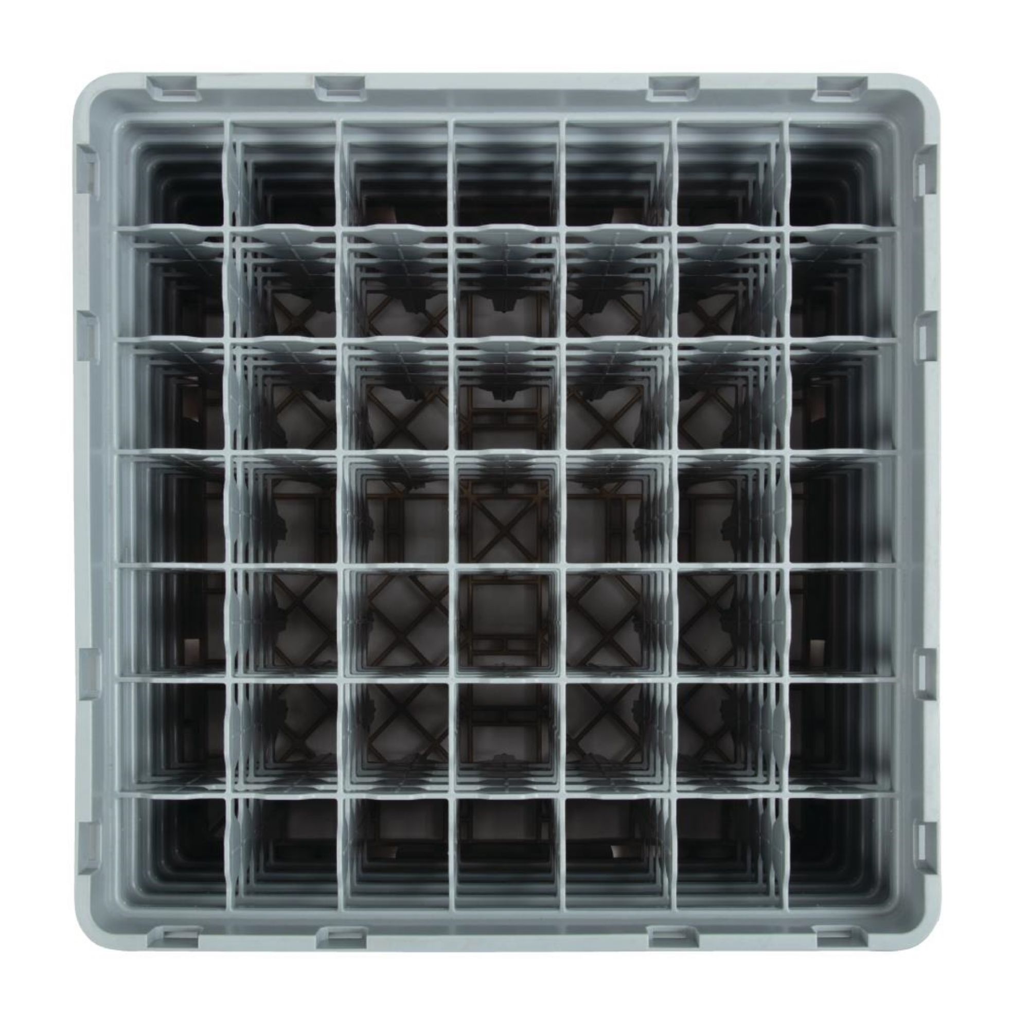 Picture of Cambro Camrack Beige 49 Compartments Max Glass Height 257mm