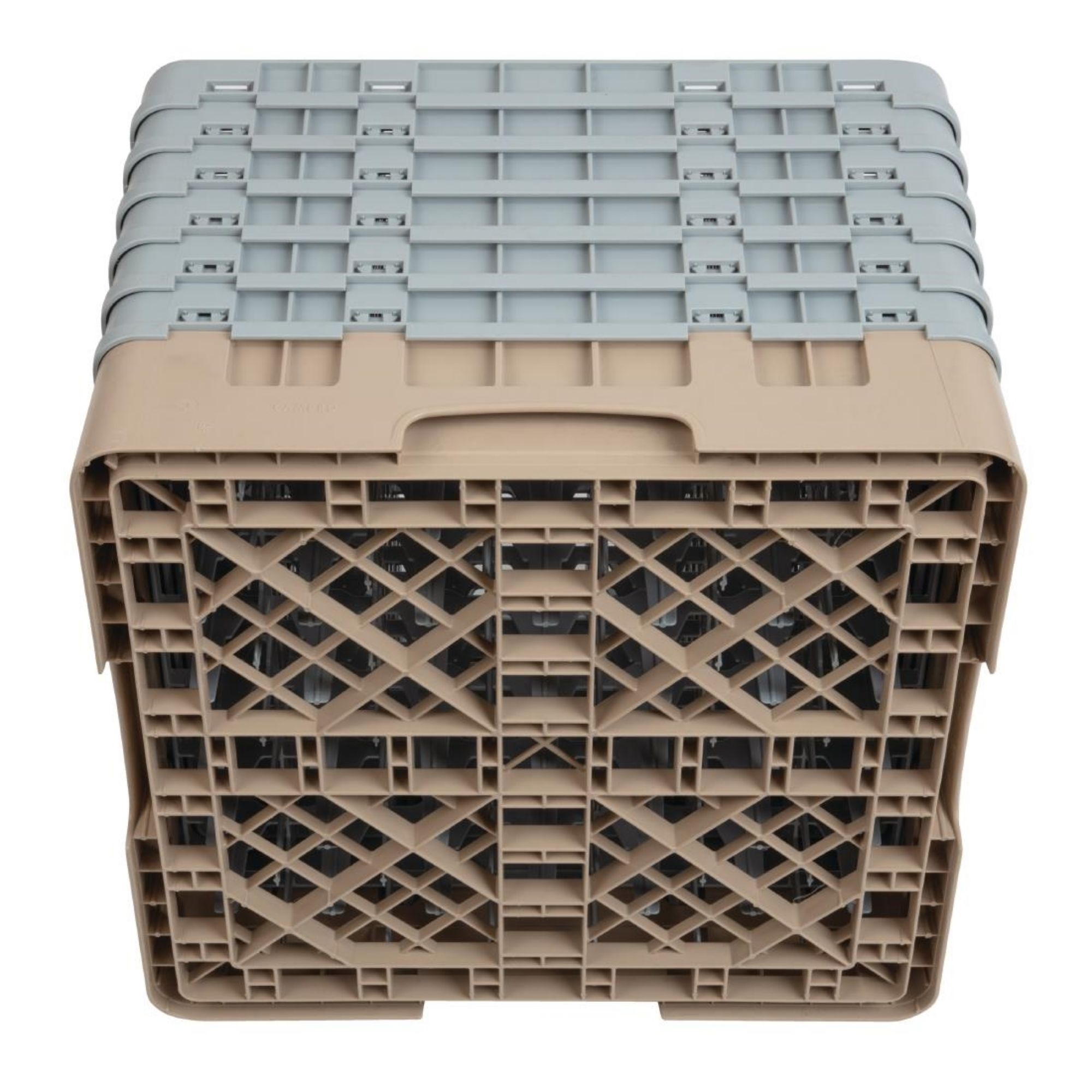 Picture of Cambro Camrack Beige 49 Compartments Max Glass Height 298mm