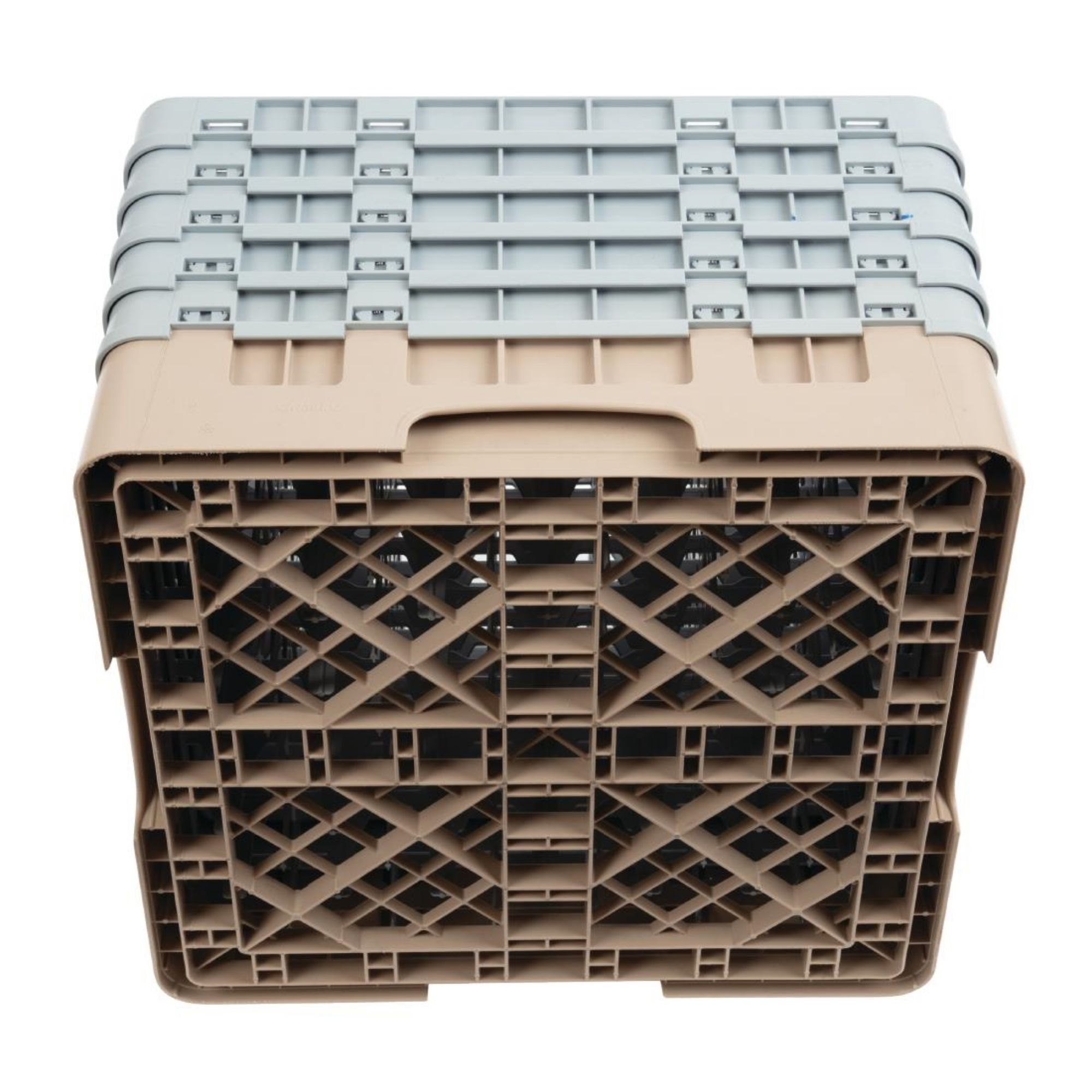Picture of Cambro Camrack Beige 49 Compartments Max Glass Height 257mm