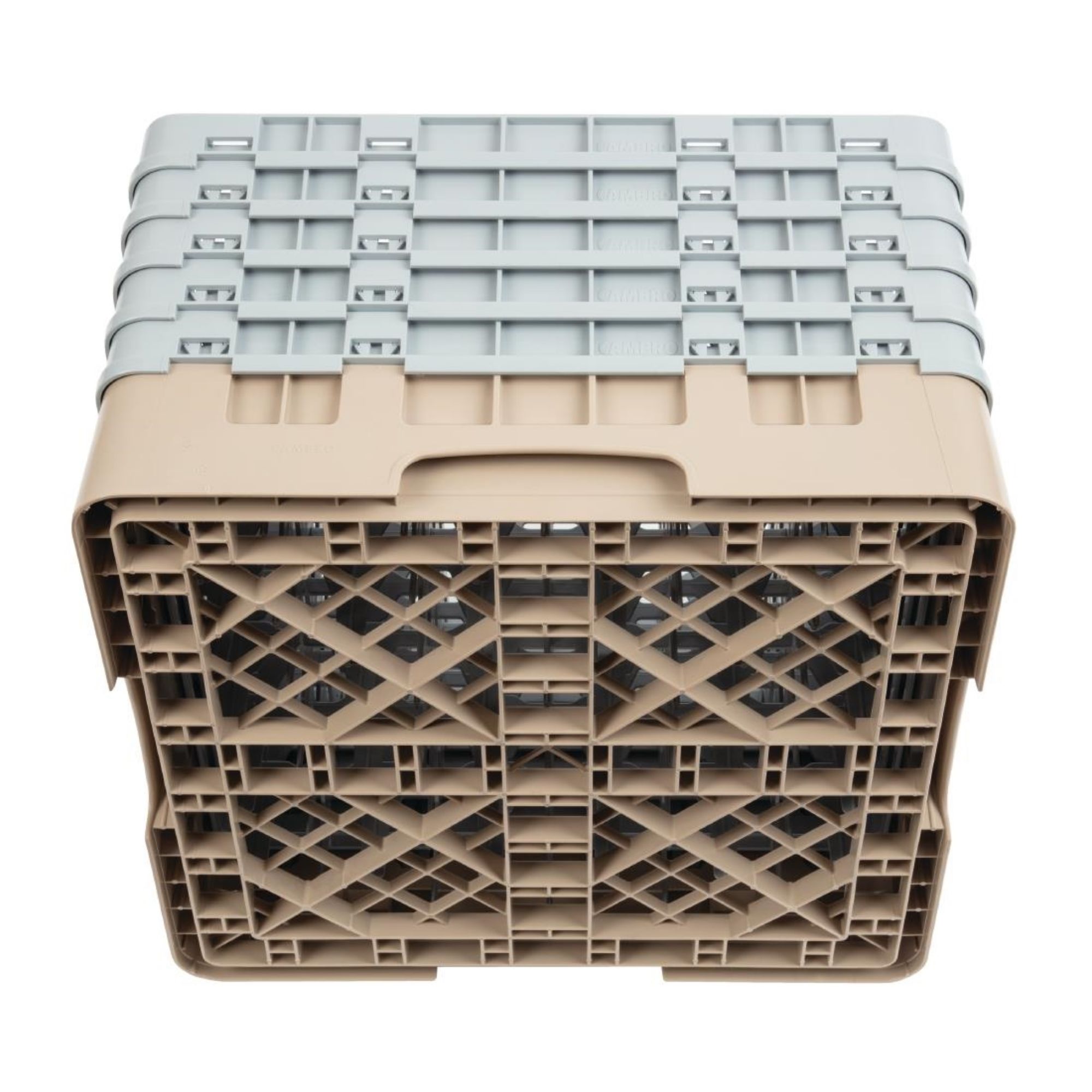 Picture of Cambro Camrack Beige 36 Compartments Max Glass Height 257mm