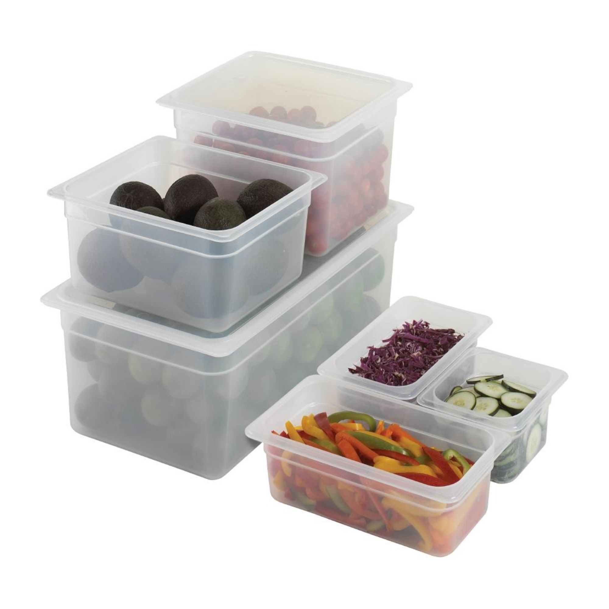 Picture of Cambro Polypropylene 1/6 Gastronorm Food Tray 100mm