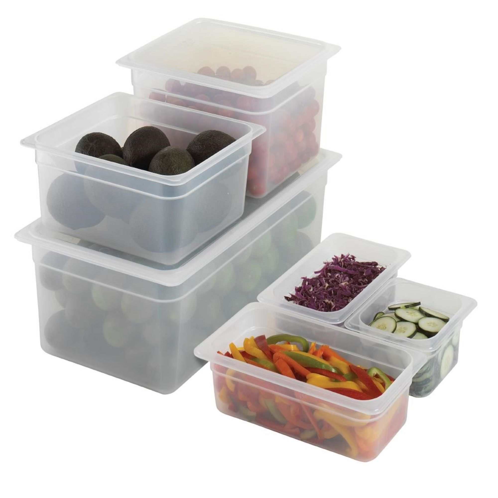 Picture of Cambro Polypropylene 1/4 Gastronorm Food Tray 100mm