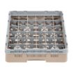 Picture of Cambro Camrack Beige 36 Compartments Max Glass Height 92mm