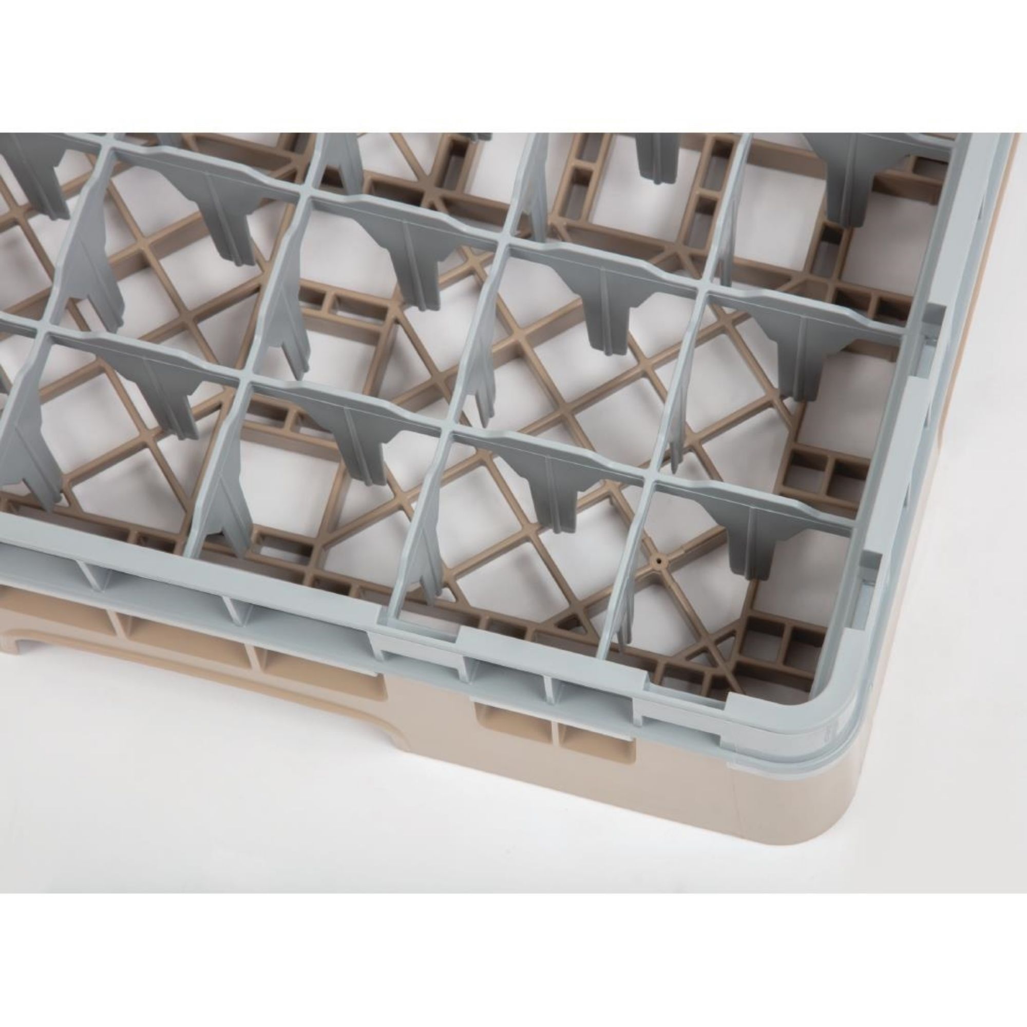 Picture of Cambro Camrack Beige 36 Compartments Max Glass Height 92mm