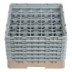 Picture of Cambro Camrack Beige 25 Compartments Max Glass Height 298mm