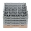 Picture of Cambro Camrack Beige 25 Compartments Max Glass Height 257mm