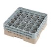 Picture of Cambro Camrack Beige 25 Compartments Max Glass Height 133mm