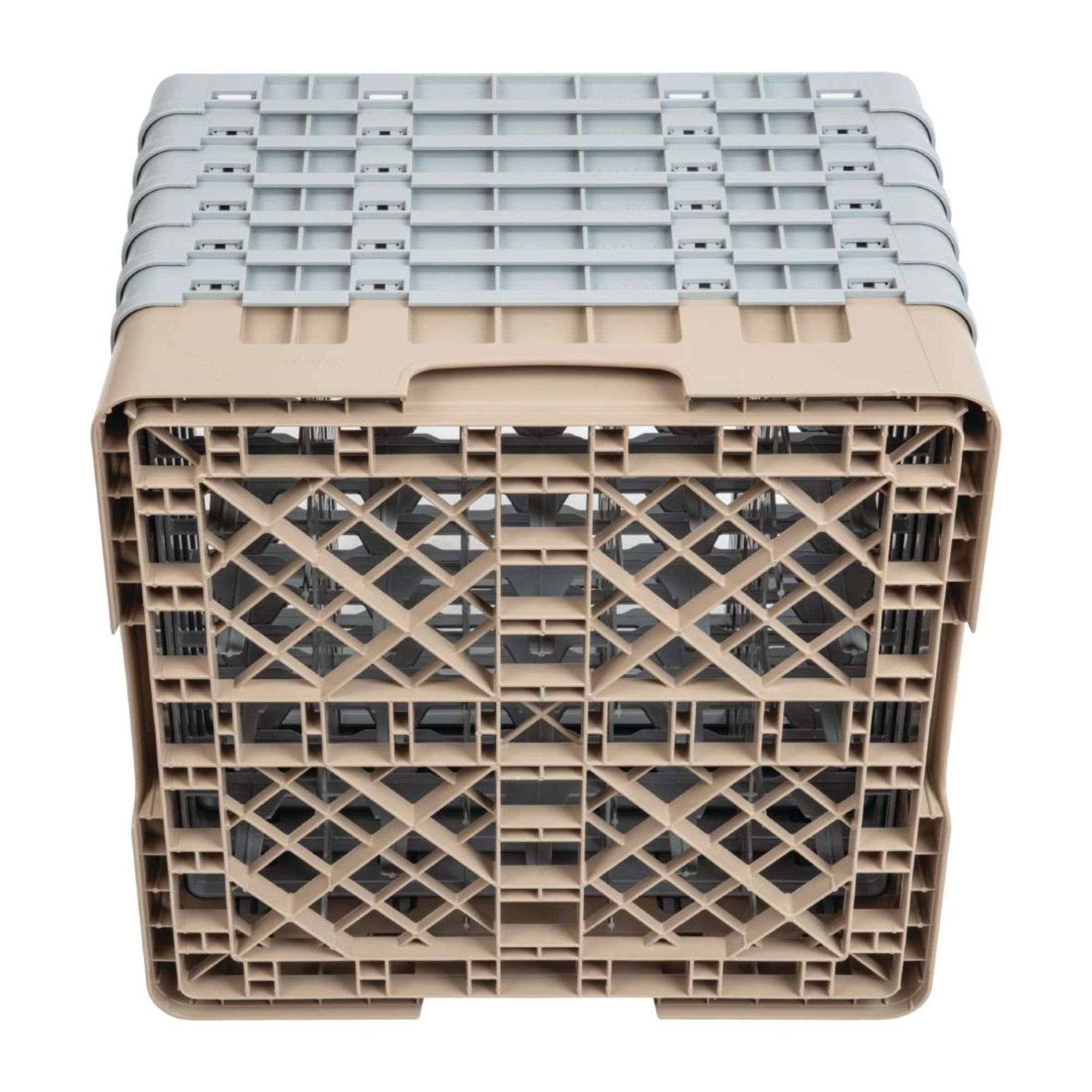 Picture of Cambro Camrack Beige 25 Compartments Max Glass Height 298mm