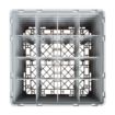 Picture of Cambro Camrack Beige 16 Compartments Max Glass Height 298mm