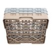 Picture of Cambro Camrack Beige 25 Compartments Max Glass Height 133mm