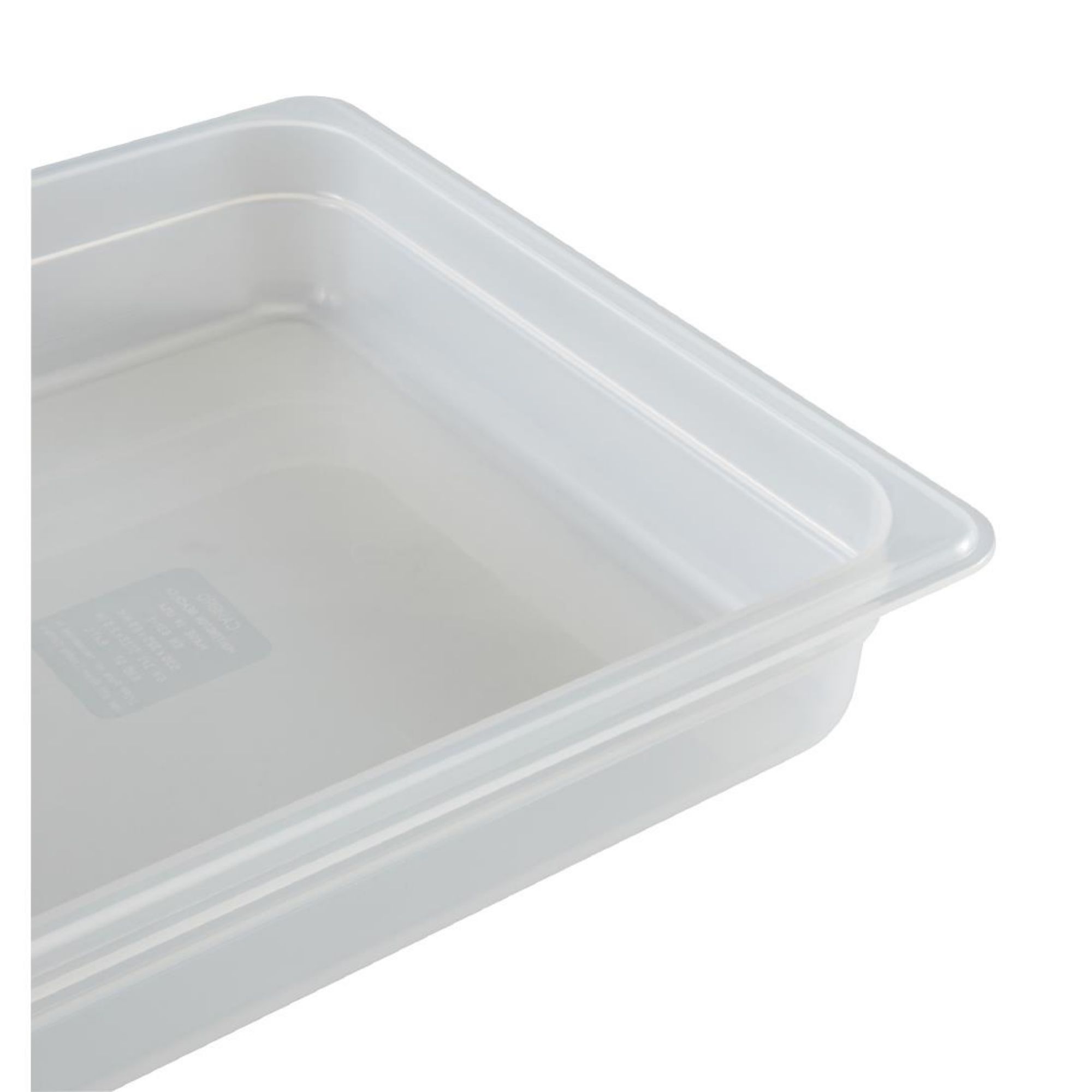 Picture of Cambro Polypropylene 1/1 Gastronorm Food Tray 100mm