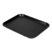 Picture of Cambro EpicTread Fibreglass Rectangular Non-Slip Tray Black 350mm