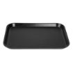 Picture of Cambro EpicTread Fibreglass Rectangular Non-Slip Tray Black 350mm