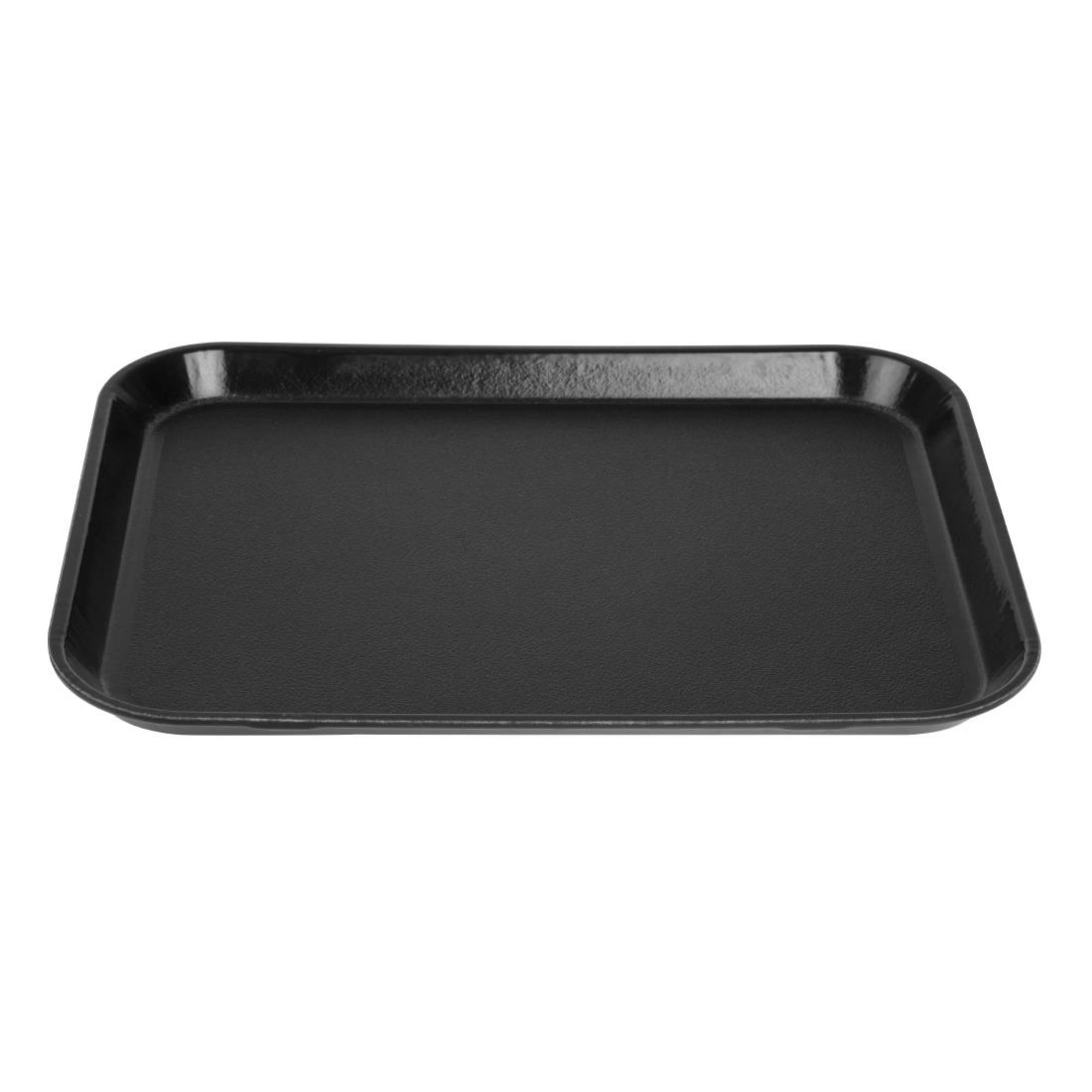 Picture of Cambro EpicTread Fibreglass Rectangular Non-Slip Tray Black 350mm