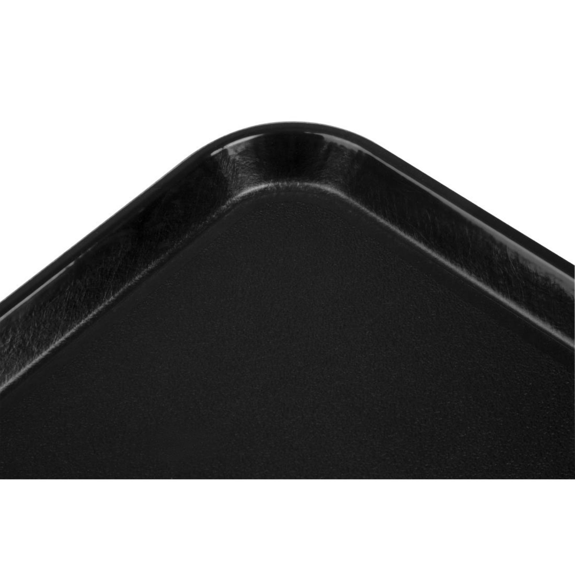 Picture of Cambro EpicTread Fibreglass Rectangular Non-Slip Tray Black 350mm