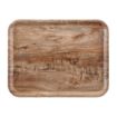 Picture of Cambro Madeira Laminate Canteen Tray Light Olive 460mm
