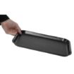 Picture of Cambro EpicTread Fibreglass Rectangular Non-Slip Tray Black 350mm