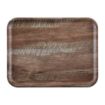 Picture of Cambro Madeira Laminate Canteen Tray Dark Oak 460mm