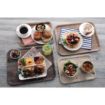 Picture of Cambro Madeira Laminate Canteen Tray Brown Oak 430mm