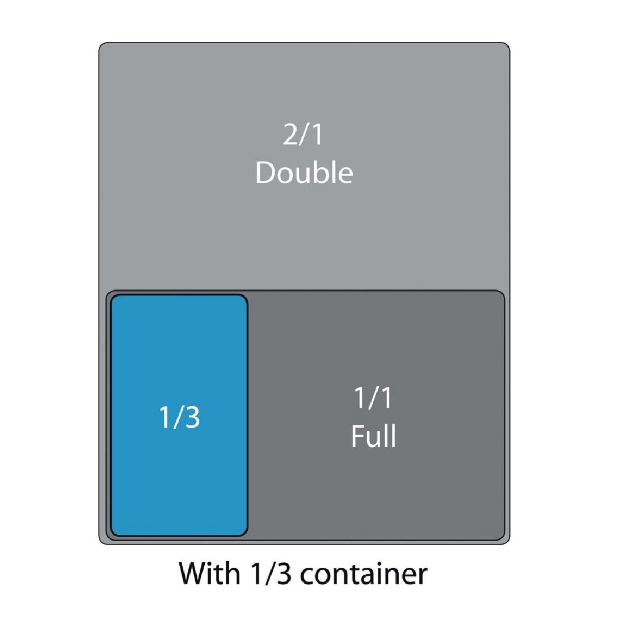 Picture of Cambro Polycarbonate 1/3 Gastronorm Tray 100mm