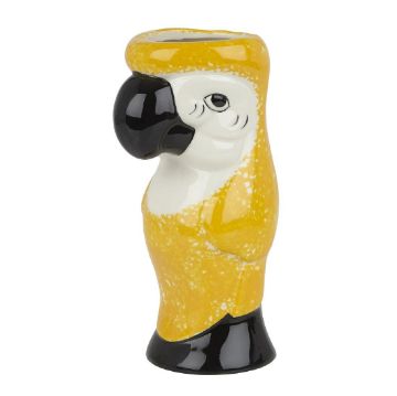 Picture of Beaumont Ceramic Parrot Tiki Mug Yellow 750ml