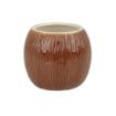 Picture of Beaumont Ceramic Coconut Tiki Mug Medium Brown 500ml