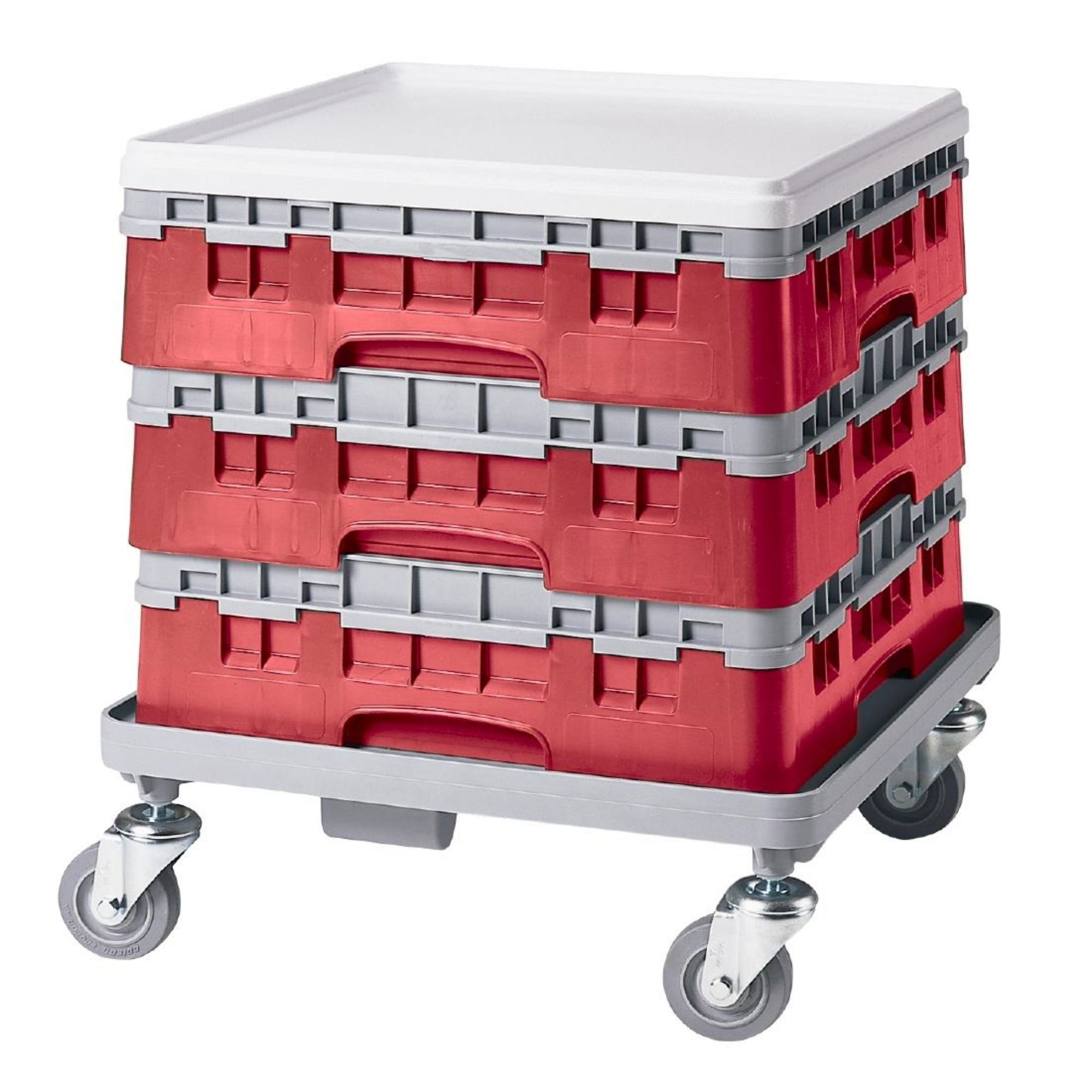 Picture of Cambro Camrack Red 25 Compartments Max Glass Height 92mm