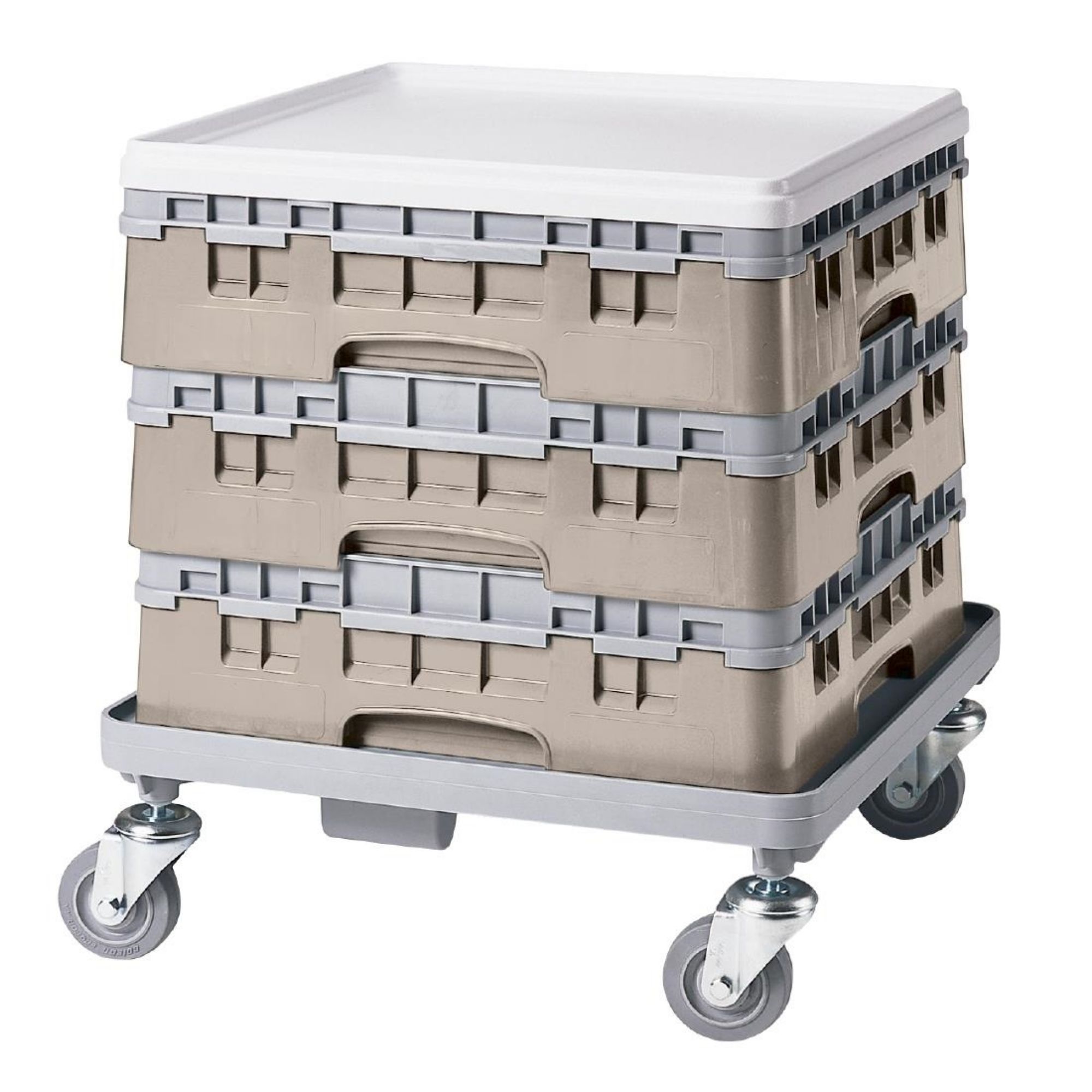 Picture of Cambro Camrack Beige 30 Compartments Max Glass Height 92mm